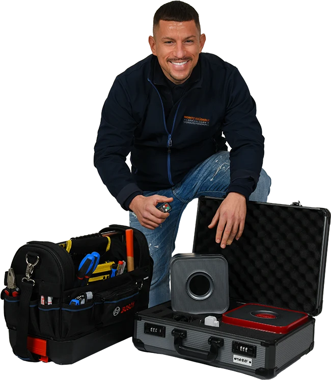 Ihr Alarmanlagen-Experte Moritz Brüderle für Sie im Einsatz