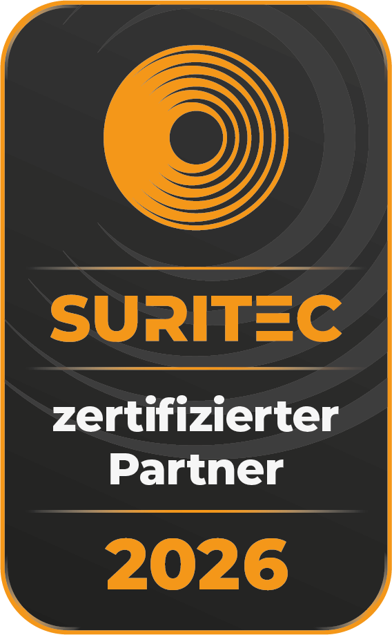 Moritz Brüderle ist zertifizierter Suritec Partner